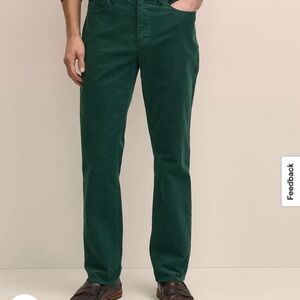 Brooks Brothers Forest Green Corduroy Pants